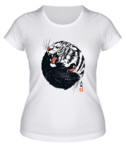 Женская футболка Тайчи Тигр фото