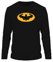Мужская футболка длинный рукав Batman bodybuilder
