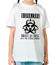 Детская футболка Biohazard House of pain фото