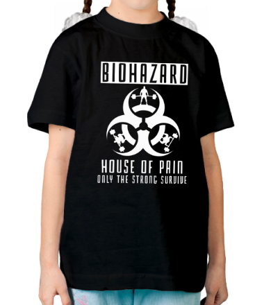 Детская футболка Biohazard House of pain