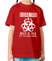 Детская футболка Biohazard House of pain фото