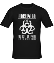 Мужская футболка Biohazard House of pain