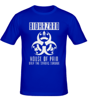 Мужская футболка Biohazard House of pain фото