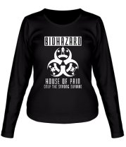 Женская футболка длинный рукав Biohazard House of pain фото