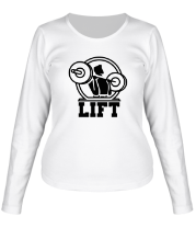Женская футболка длинный рукав Lift