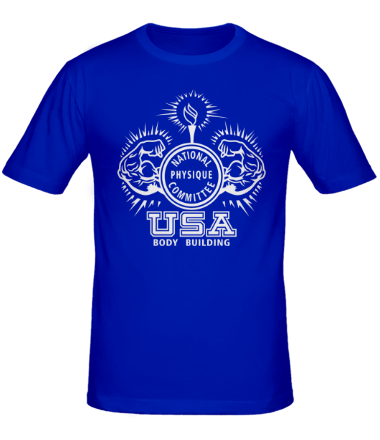 Мужская футболка National Physique Committee USA