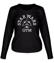Женская футболка длинный рукав Star Wars GYM фото