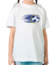 Детская футболка European football soccer art 2016 фото