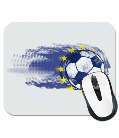 Коврик для мыши European football soccer art 2016