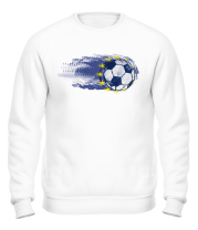 Толстовка без капюшона European football soccer art 2016
