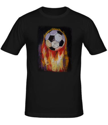 Мужская футболка Футбольный мяч