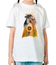 Детская футболка Орел-индеец фото