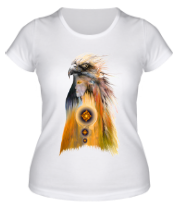 Женская футболка Орел-индеец фото