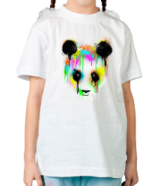 Детская футболка Цветная панда фото