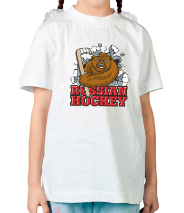 Детская футболка Русский хоккей