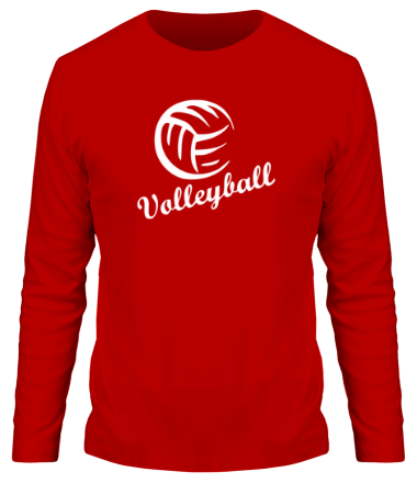 Мужская футболка длинный рукав Volleyball