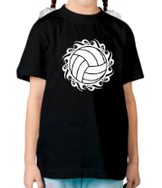 Детская футболка Волейбольный мяч фото