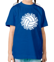 Детская футболка Волейбольный мяч фото