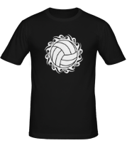 Мужская футболка Волейбольный мяч фото