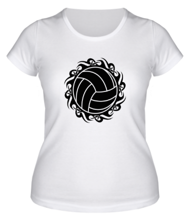 Женская футболка Волейбольный мяч