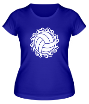 Женская футболка Волейбольный мяч фото