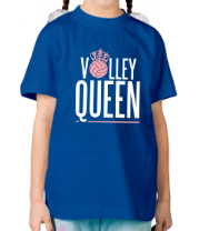Детская футболка Королева волейбола фото