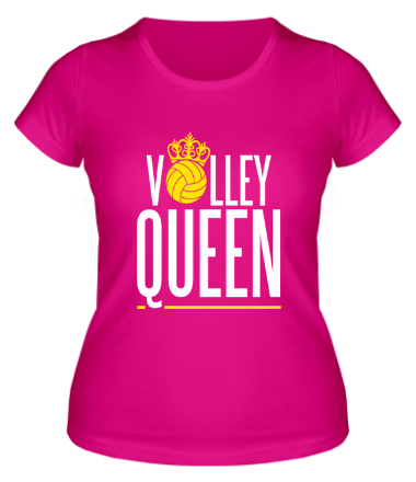 Женская футболка Королева волейбола