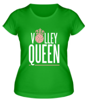 Женская футболка Королева волейбола фото