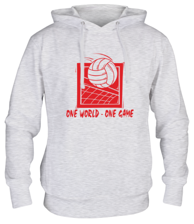 Толстовка худи One world - one game
