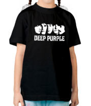 Детская футболка Deep Purple face фото