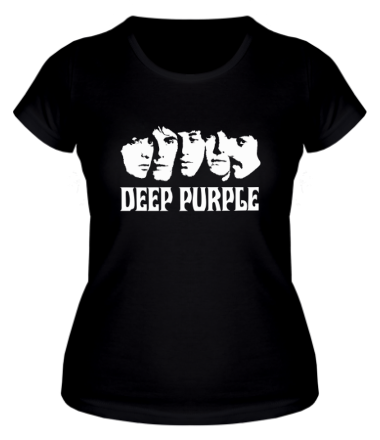 Женская футболка Deep Purple face