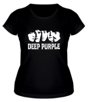 Женская футболка Deep Purple face фото