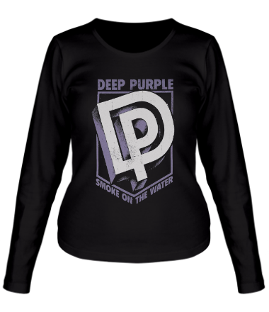 Женская футболка длинный рукав  Deep Purple | smoke on the water