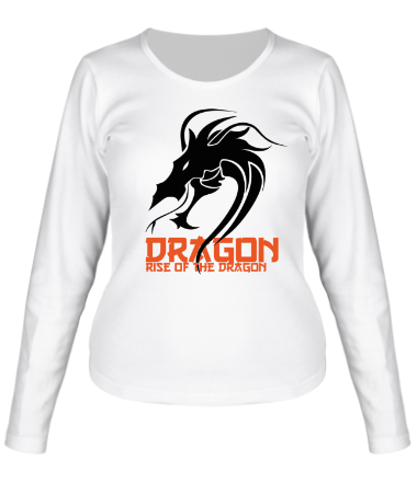 Женская футболка длинный рукав Dragon eSports Apparel