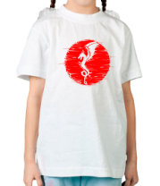 Детская футболка Дракон и солнце фото