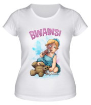 Женская футболка  Bwains фото
