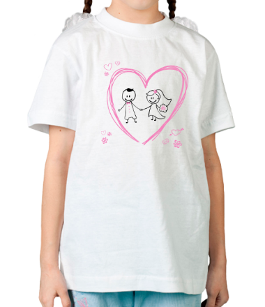 Детская футболка Вечная любовь
