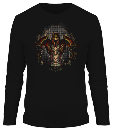 Мужская футболка длинный рукав Dragon Knight