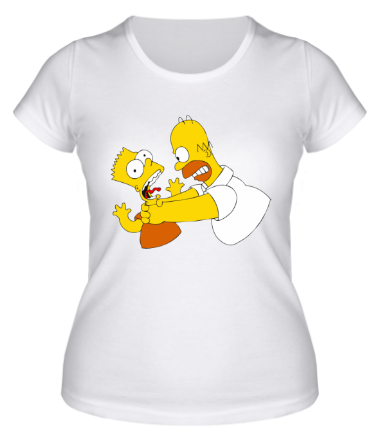Женская футболка Simpsons