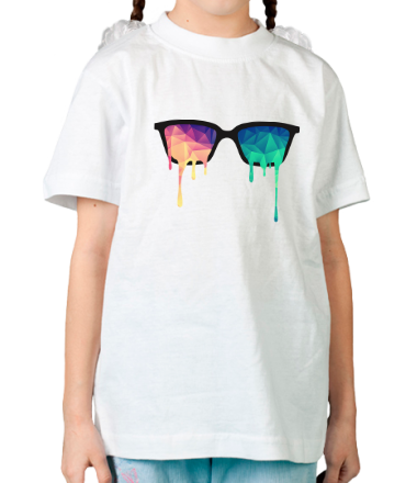 Детская футболка Абстрактные очки