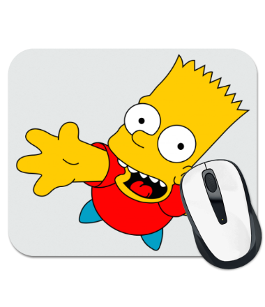 Коврик для мыши Симпсоны - Барт