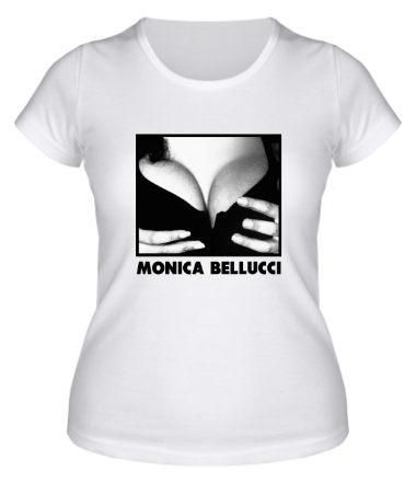 Женская футболка Грудь Моники Белуччи