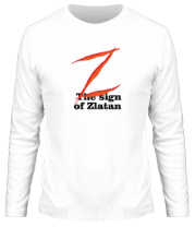 Мужская футболка длинный рукав Zlatan фото