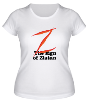 Женская футболка Zlatan фото