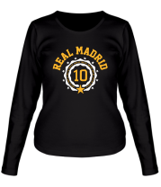 Женская футболка длинный рукав Real Madrid Collegiate фото