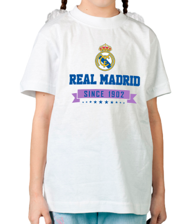 Детская футболка Реал Мадрид с 1902 года