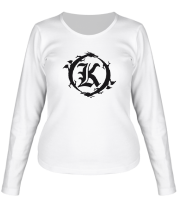 Женская футболка длинный рукав Кукрыниксы (big logo) фото