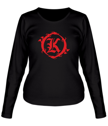 Женская футболка длинный рукав Кукрыниксы (big logo)