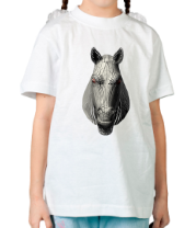Детская футболка Лошадь фото