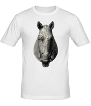Мужская футболка Лошадь фото